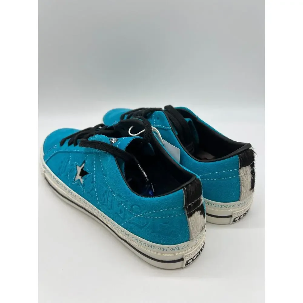 Converse One Star Pro Ox Sean Pablo Rapid Teal 173215C Size Men 8.5/Wom 10 NWT - Picture 9 of 12